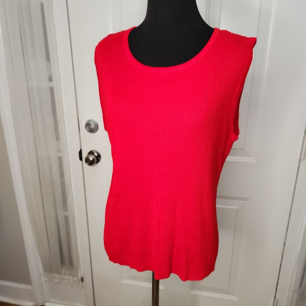 Crystal Kobe Sleeveless Sweater Tank Size XL